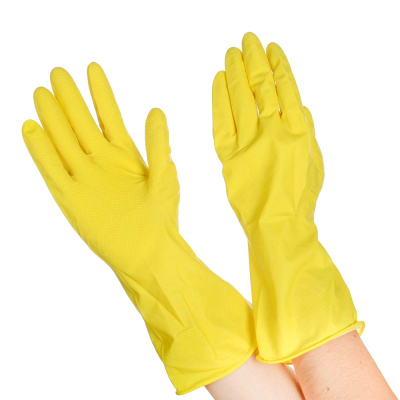 Перчатки-М-резиновые-хозяйственные-(пара)