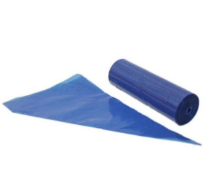 Мешок кондитерский  в ролике 55 см LDPE, трехслойный, синий, с микрорельефом наружной поверхн.