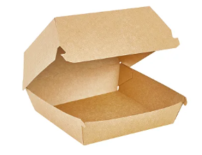 Коробка для гамбургера 113х113х112 крафт-крафт ECO BURGER XL DoECO