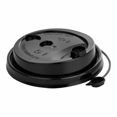 Крышка-для-стакана-d-90-мм-черная-матовая-с-клапаном-с-питейником-ПП-ВЗЛП