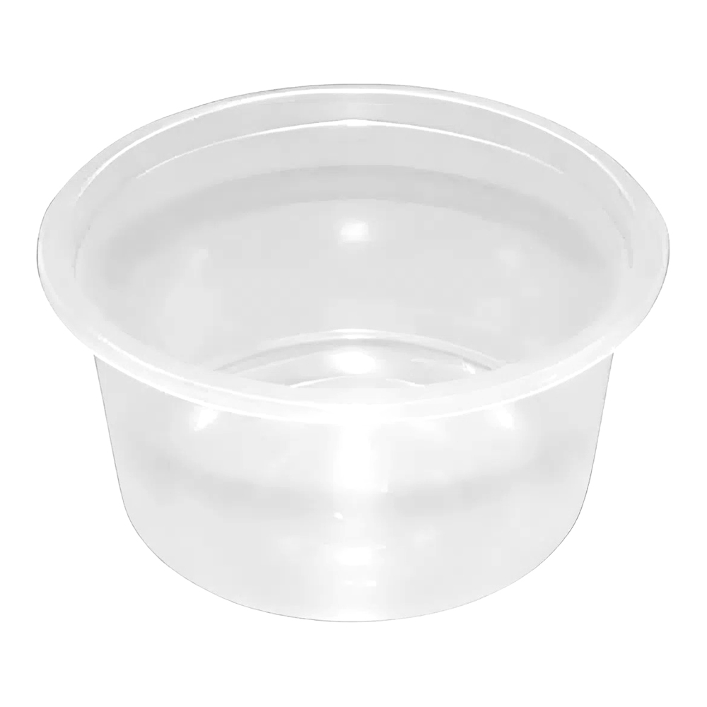Миска ПП 350 мл d-115 прозрачная без крышки