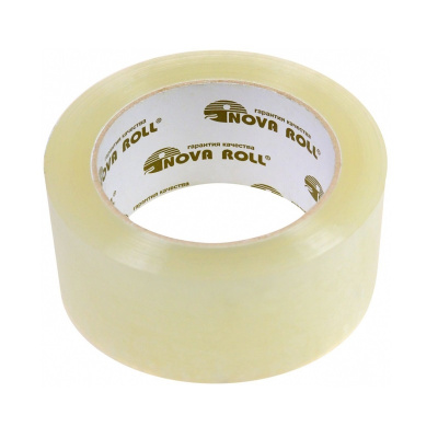 Клейкая лента 48х150 38 мкм Nova Roll прозрачная