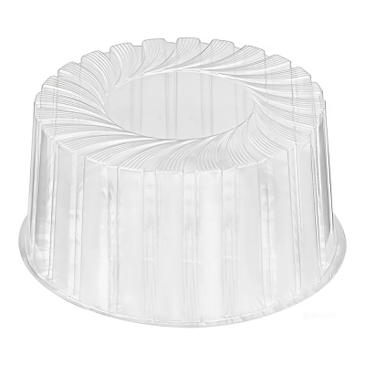 ЗАТЕРЕТЬ-ДНО!-Крышка-для-тортницы-кругл-d-194-h-113-прозрачная-ПР-Т-1410К-Протэк