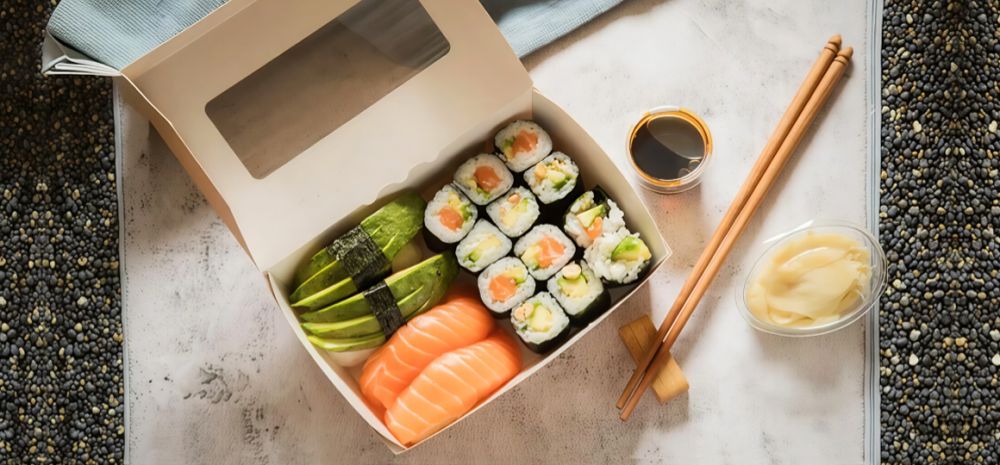 ТОП упаковка для суши и роллов