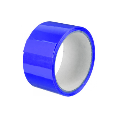 Клейкая лента цветная 48х66 45 мкм  синяя