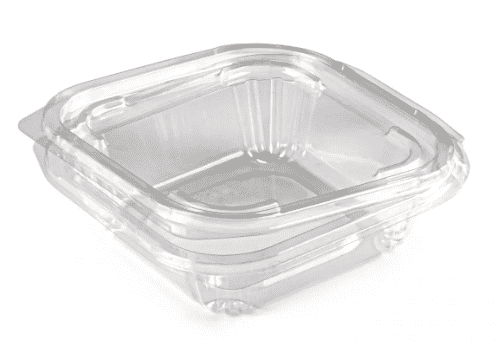 Контейнер прямоуг 250 мл 137х132х36 прозрачный с прозр крышкой ЮП-РКСП-250