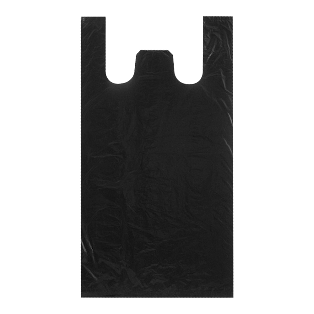 Пакет-майка-ПНД-30+16х55 13-черная