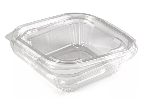 Контейнер прямоуг 250 мл 137х132х36 прозрачный с прозр крышкой ЮП-РКСП-250