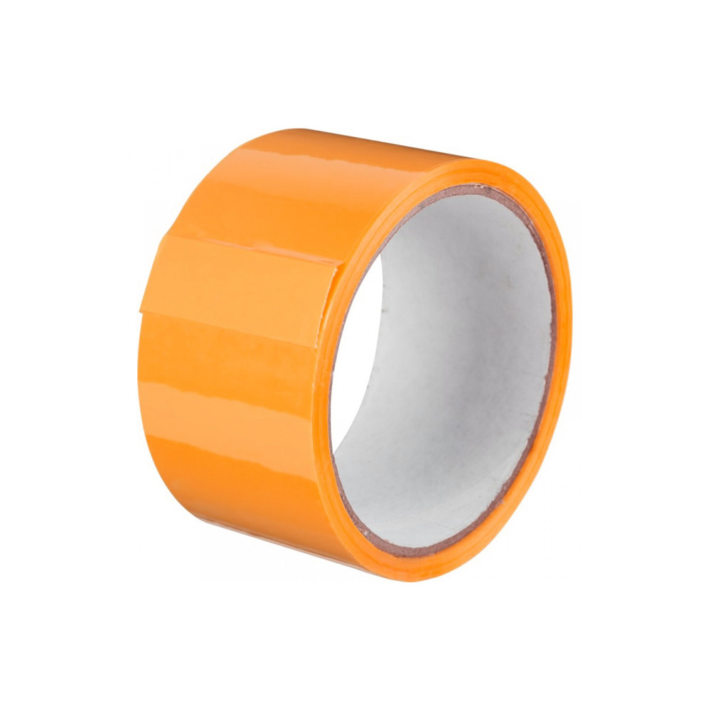Клейкая лента цветная 48х66 45 мкм  оранжевая