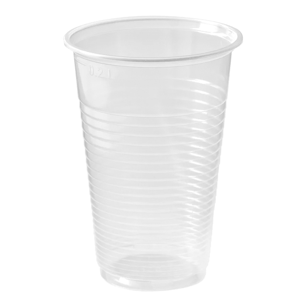 Стакан 200 мл d-70 прозрачный эконом ПП